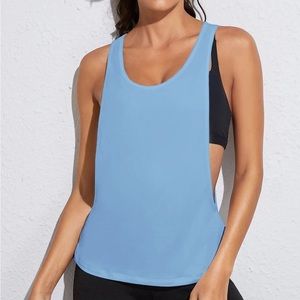 Ardene blue athletic tank top
